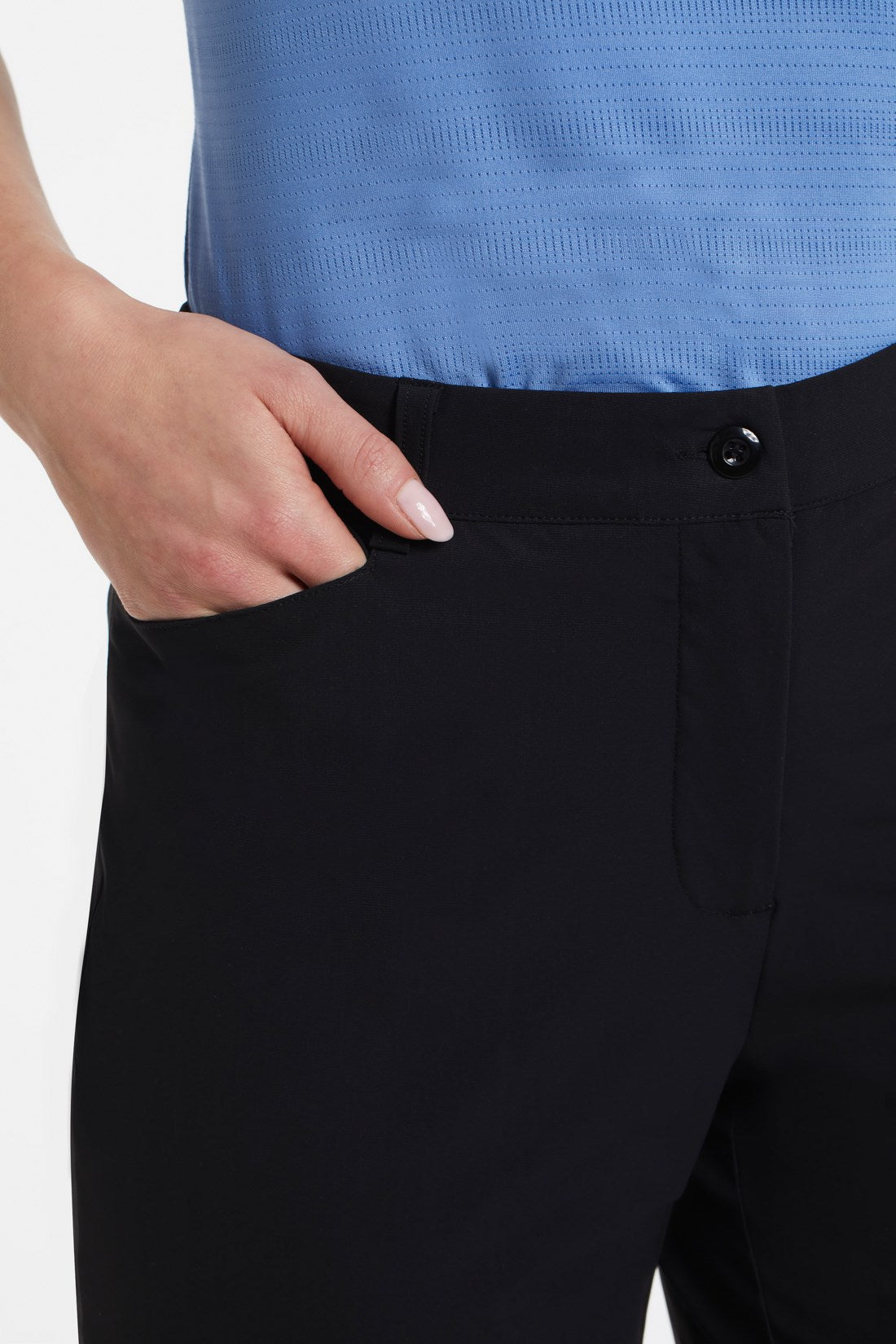 30" Straight Technical Pants - Black